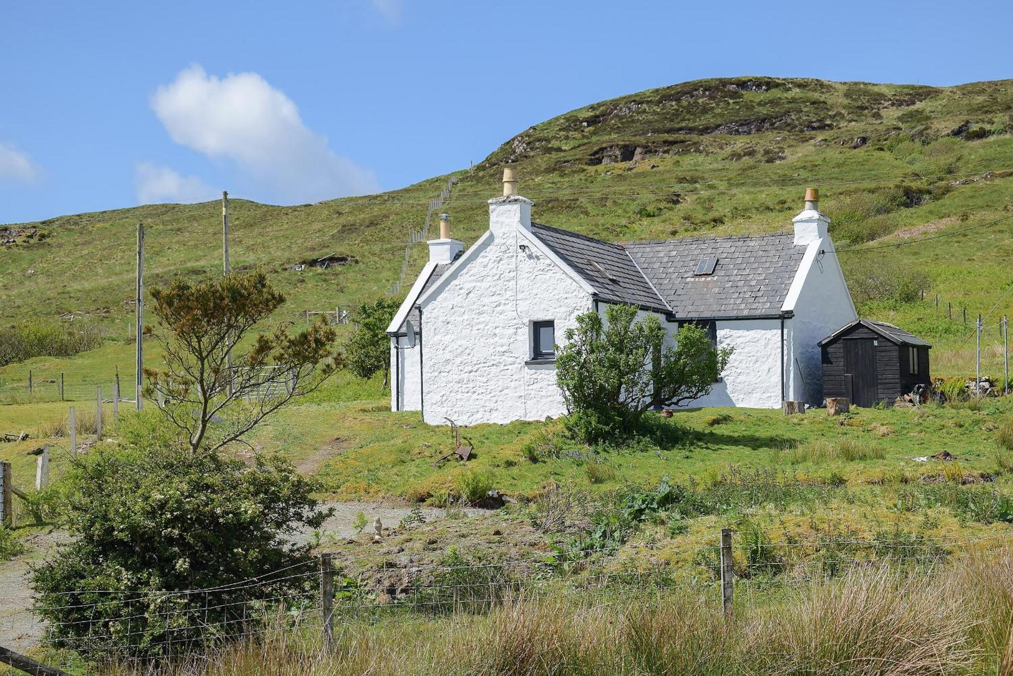 Stag Cottage Skinidin Esterno foto